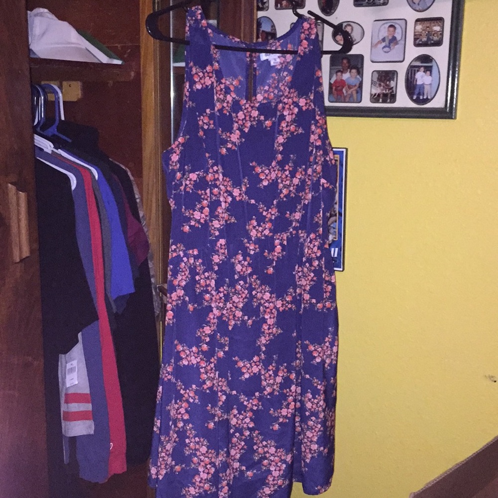 Navy blue dress